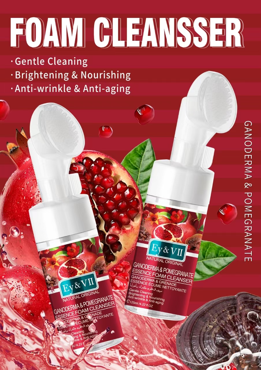 Ganoderma& Pomegranate Foam Cleansser