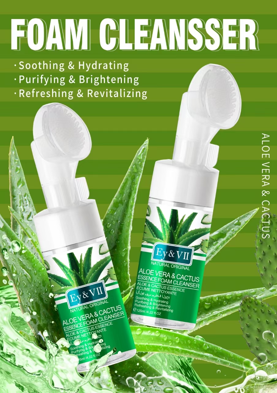 Aloe Vera & Cactus Foam Cleansser